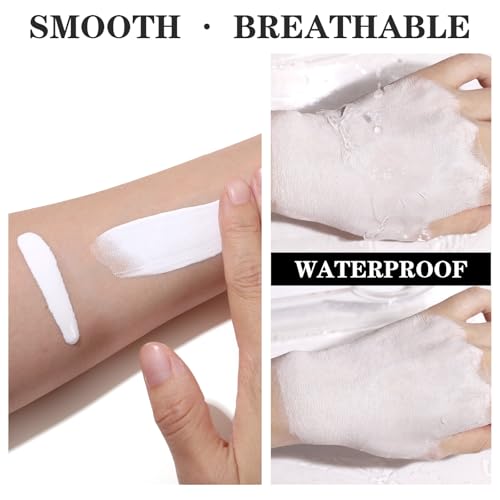White Liquid Foundation for Halloween Makeup, Costume & Cosplay