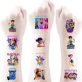 40pcs Cartoon Temporary Tattoos - K-pop Themed Party Favors