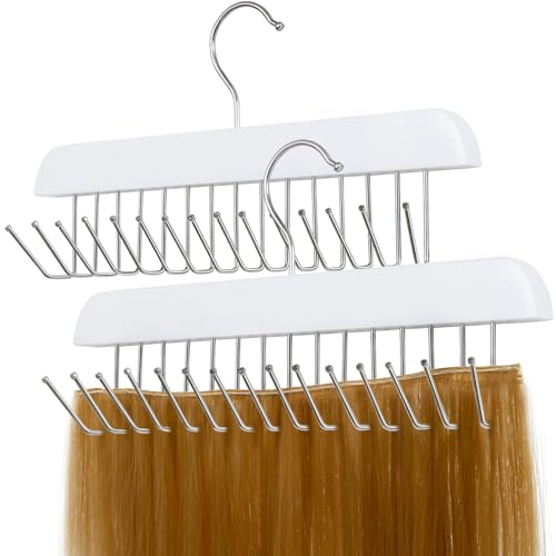 SCUNDA Hair Extension Holder for Styling & Storage | 2 Pack