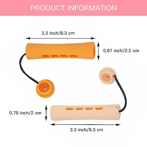 20 Pcs Hair Perm Rods Set for Natural Curly & Wavy Hair - Long & Short Styles