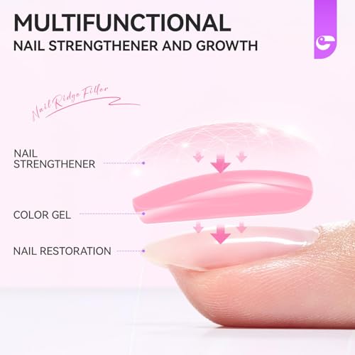 Gelike EC 6-in-1 Nail Strengthener & Growth Treatment