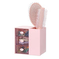 3-Tier Hair Accessories Organizer with Brush Holder