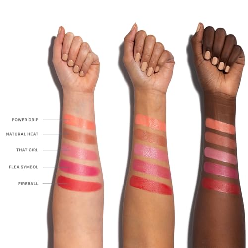 Morphe Hot Shot Blush Drops - Hydrating, Buildable Liquid Blush for Cheeks with Niacinamide and Antioxidants- Buildable, Waterweight Formula for a Natural Finish - That Girl (0.5 Fl Oz)