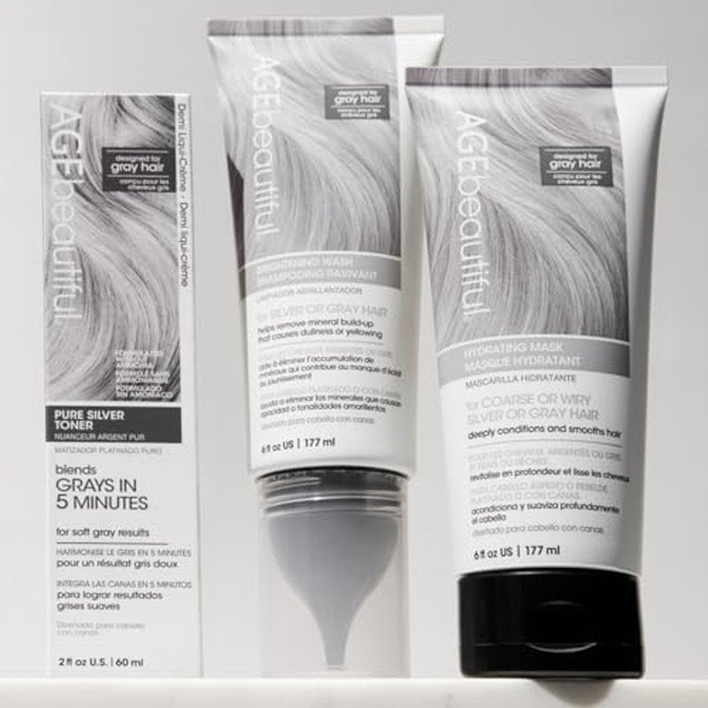 AGE Beautiful Deep Conditioning Hair Mask for Gray & Coarse Hair