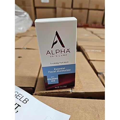 Alpha Essential Renewal Anti-Aging Formula 2oz and Essential Facial Moisturizer with Hyaluronic Acid 2oz