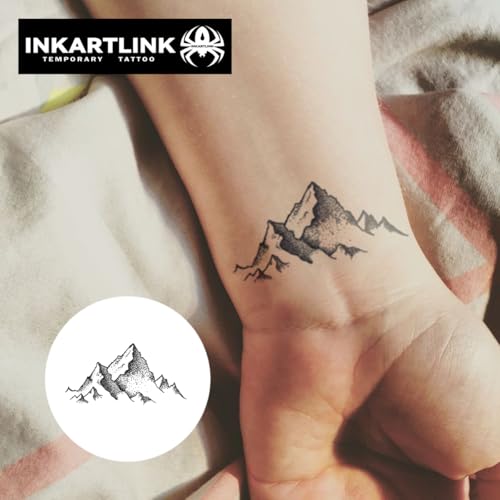 INKARTLINK Semi-Permanent Tattoos - 3 Sheets Waterproof Art Designs