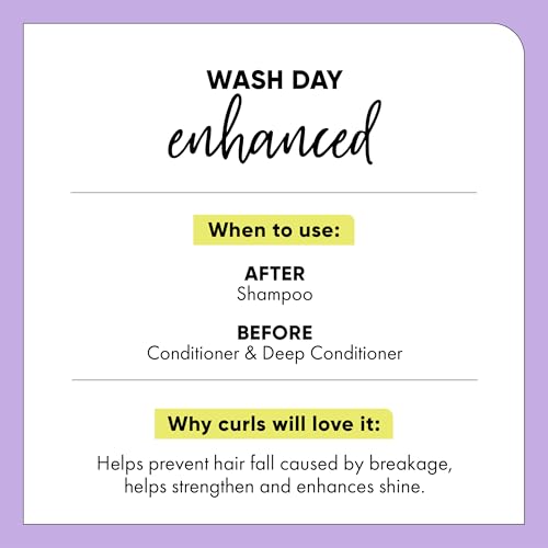 HASK Knot A Chance Rice Water Rinse with Fortifying Rice Water for Wavy, Curly, Coily & Kinky Hair, Minimizes Shedding, Enhances Shine, Vegan, Sulfate-Free, Cruelty-Free ? 12 fl oz
