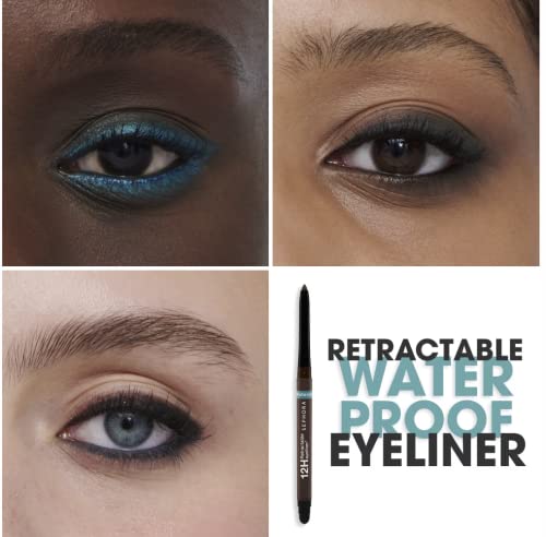 SEPHORA COLLECTION Waterproof 12HR Retractable Eyeliner Pencil 19- Shimmer Navy