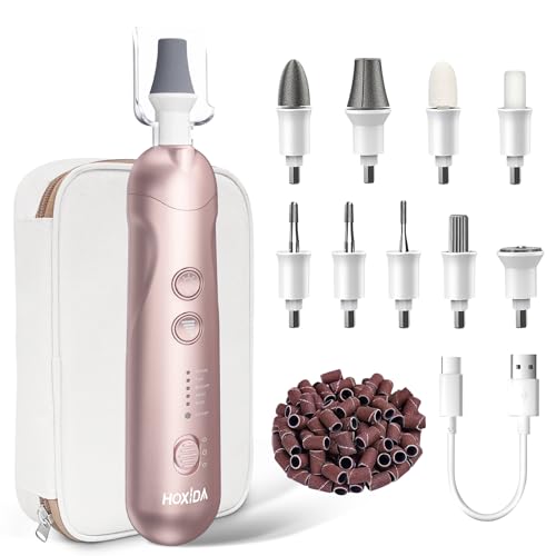 Cordless Electric Nail Drill Kit for Thick Toenails & Foot Care
