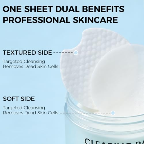 Salicylic Acid Pads 70 Count - Acne & Oil Control Toner Wipes
