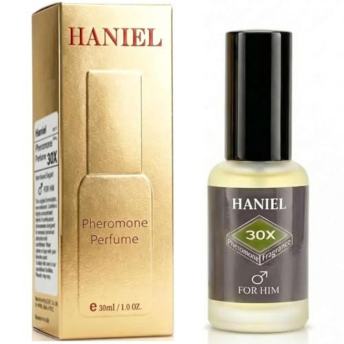 Haniel Pheromone Cologne for Men 1 Fl Oz - Fresh Woody Citrus Cedar Fragrance