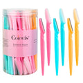 66 Eyebrow Razors for Women & Men with Protective Covers