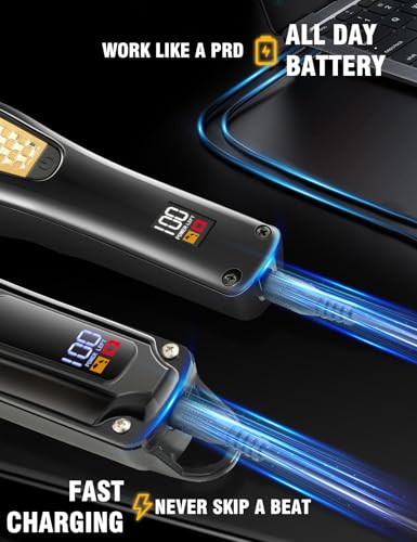 Haokry Cordless Hair Clippers & Beard Trimmer Set for Men