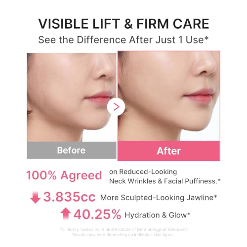 Medicube PDRN Collagen Neck Cream with Gua Sha Massager