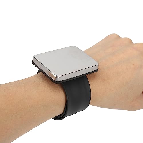 Cosmetic Mixing Palette,Makeup Mixing Palette Wrist Strap,with Magnetic Mixing Palette and Silicone Wristband,Easy Clean,Convenient Color Mixing,Suitable For Nail Salon