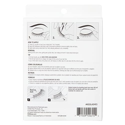 Kiss Ever Ez 03 Lashes 4 + 1 Pairs