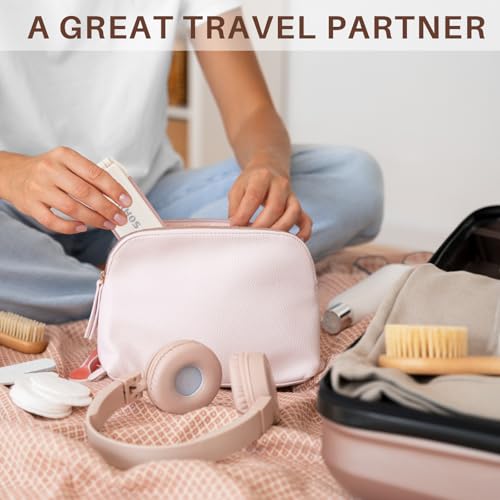RHOS Folding Travel Hair Brush with Mirror