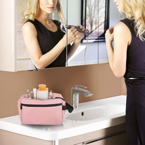 Travel Toiletry Bag for Women & Men - Hanging Cosmetic Organizer