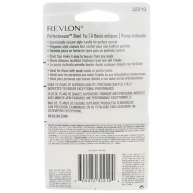 Revlon Perfectweeze Tweezer, Slant Tip, 1 ea (Pack of 3)