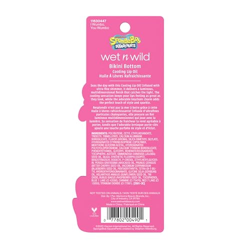 wet n wild SpongeBob Cooling Lip Oil - Pack of 2