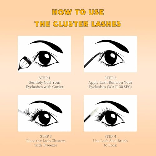 Wispy Lash Clusters - Reusable Faux Mink Eyelash Extensions