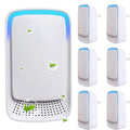 4-Pack Portable Air Ionizers - Quiet Negative Ion Purifiers