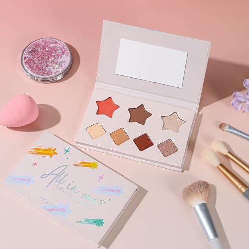 All-in-One Face Palette – Bronzer, Eyeshadow & Highlighter