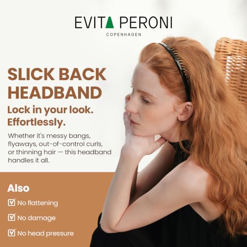 Evita Peroni Amber Tooth-Headband for Glasses, Non-Slip U-Shape Comfort