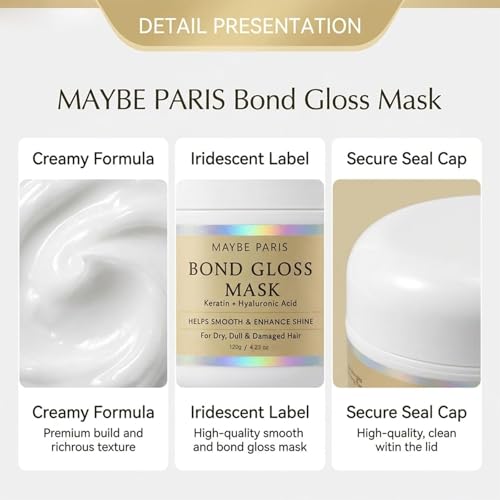 Bond Gloss Hair Mask - Deep Repair for Dry Damaged Hair