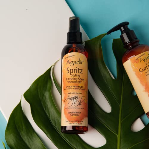 AGADIR Spritz Styling Finishing Spray, 8 Fl Oz