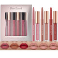 BestLand Matte Liquid Lipstick & Liner Set - 6pc Waterproof
