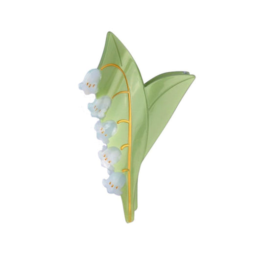 Lily of The Valley Hair Clip,Acetate Claw Clips,Hair Clips for Women