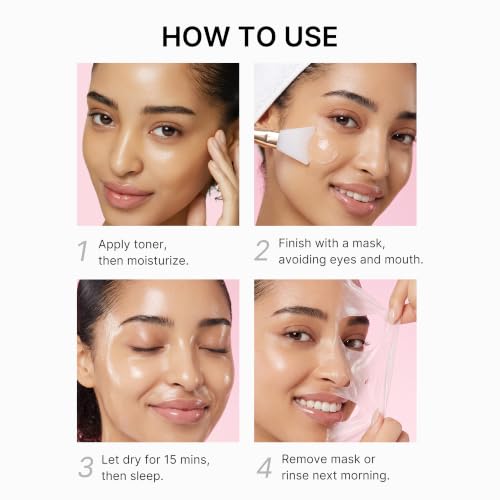 Medicube Collagen Overnight Wrapping Mask & Jelly Brush for Firm & Glowing Skin
