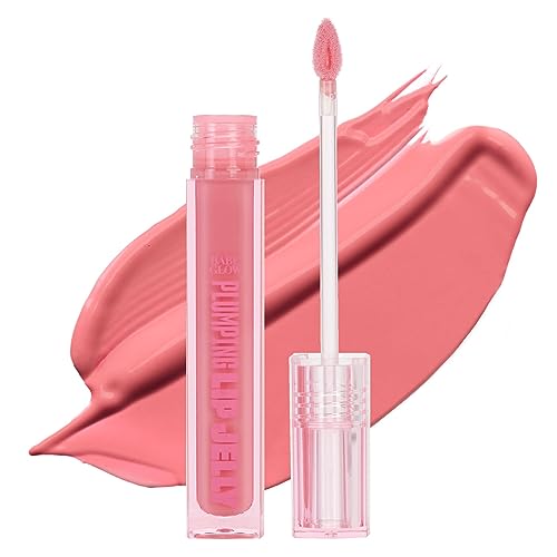 BABE ORIGINAL Glow Plumping Lip Jelly For Thicker Lips - High Shine Lip Gloss for Moisturizing, Hydrating and Soothing Lips, Blush