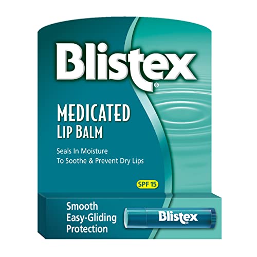 Blistex Medicated Stick, Blistex Medicated Stick, 0.15 Ounce (Pack of 3)