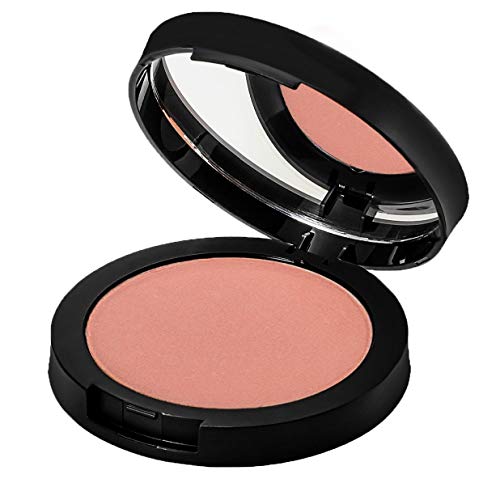 BaeBlu Organic Blush 100% Natural Pressed Mineral Powder, Made in the USA, Dusty Rose