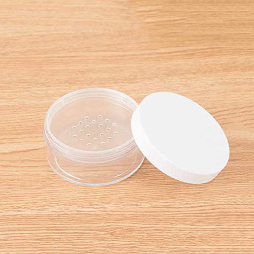 50ml Loose Powder Compact Container with Sifter - Pack of 4