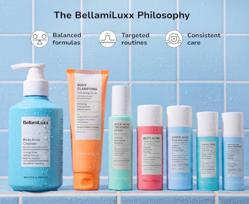 BellamiLuxx Fungal Acne Treatment Lotion for Face & Body - Natural Actives