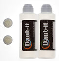 4 oz Empty Bottles with Mohair Dauber Applicators, 2-Pack
