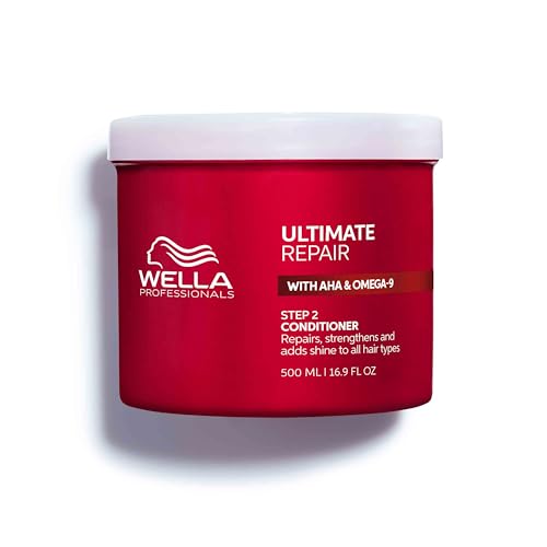 Wella Professionals ULTIMATE REPAIR Conditioner for Damaged Hair | Deeply Nourishing | Repairs, Strengthens, & Moisturizes with AHA & Omega-9 | For All Hair Types