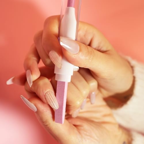 Ceramic Nail File & Cuticle Pusher Set (2-in-1 Manicure Tool)
