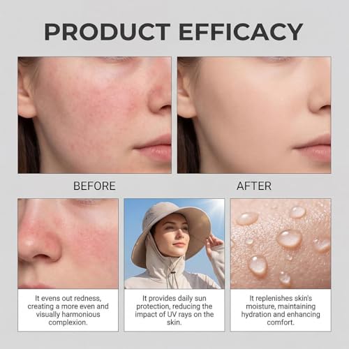 CC Red Correction Cream with CICA & SPF - Redness Corrector