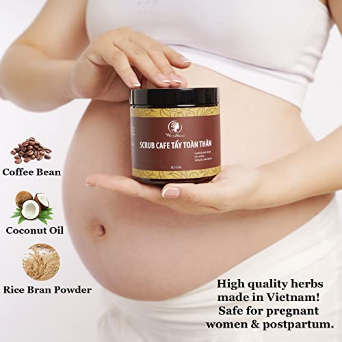 Coffee Body Scrub, Made in Vietnam (17.6oz)