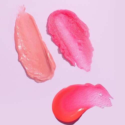 W7 Sweet Dreams Lip Care Trio - 3 Piece Set - Overnight Lip Mask, Lip Balm & Lip Scrub - Strawberry