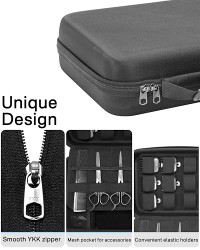 Hard Travel Case for Hair Clippers & Grooming Kits