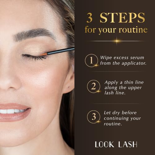 Look Lash Eyelash & Eyebrow Growth Serum – Salt & Paraben Free 5.5 ml