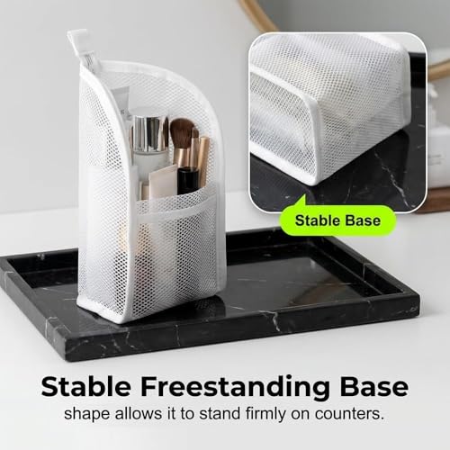 Standing Toiletry Bag - Waterproof EVA Organizer for Travel & Gym