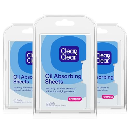 Clean & Clear Oil Absorbing Blotting Sheets, 150 Count