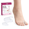 Welnove Gel Toe Spacers for Ballet Pointe Shoes, 8 Pack