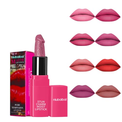 Mushroom Lipstick 8 Shades - Novelty Gift for Parties & Holidays